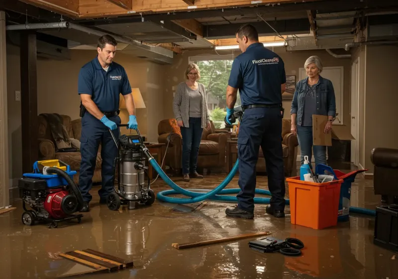 Basement Water Extraction and Removal Techniques process in Crestview, FL