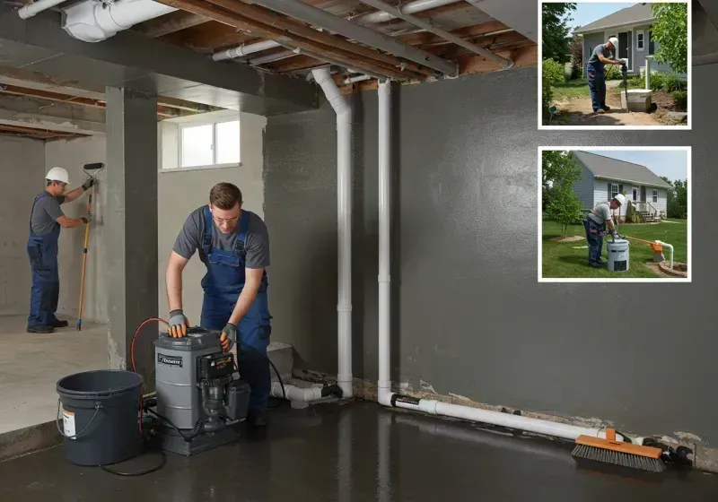 Basement Waterproofing and Flood Prevention process in Crestview, FL